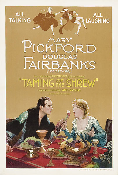Movie Poster for Taming of the Shrew