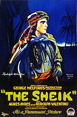 Movie Poster for The Sheik