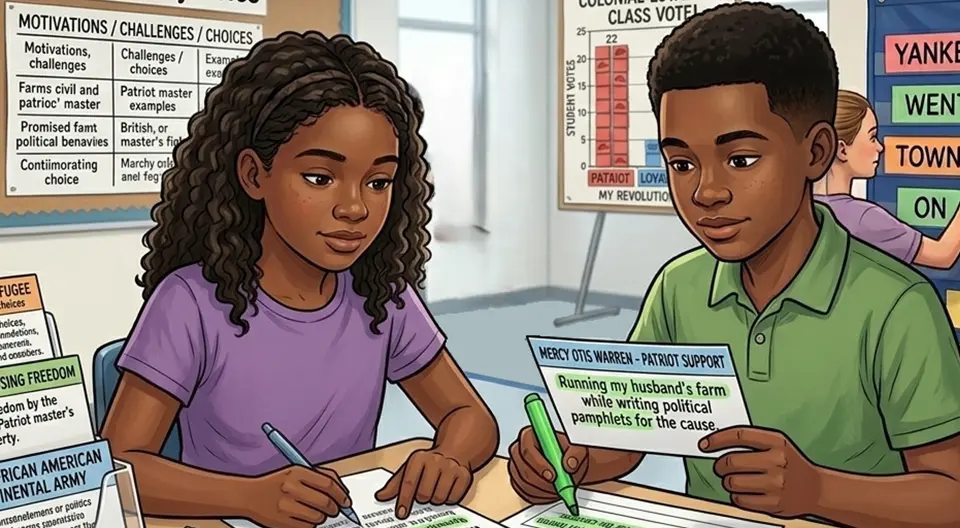 Voices of the Revolution role cards