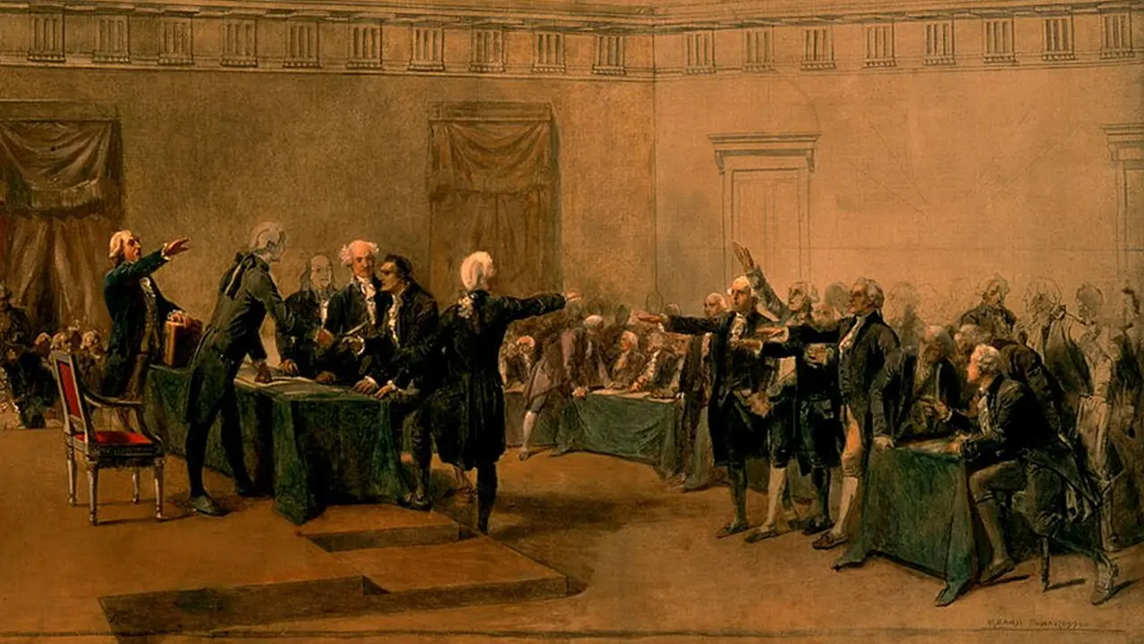 Declaration of Independence illustration
