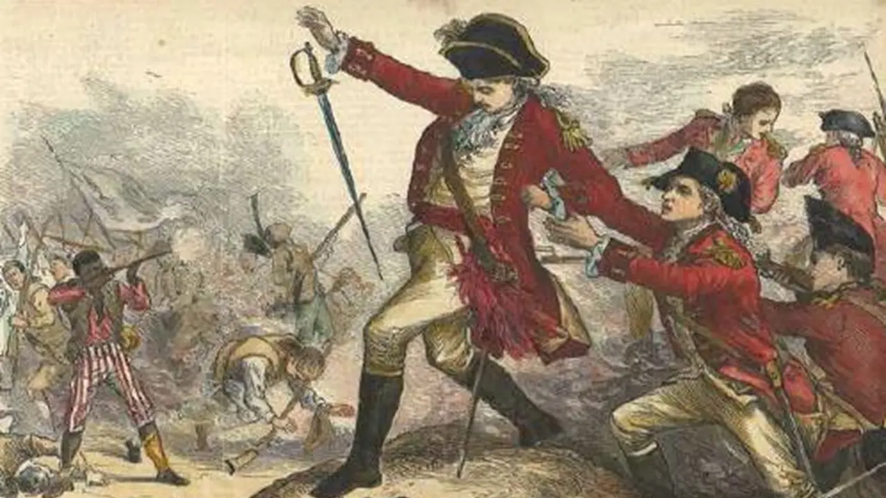 Peter Salem at the Battle of Bunker Hill