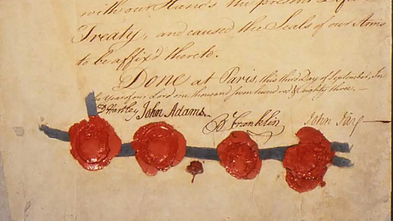 Treaty of Paris signatures