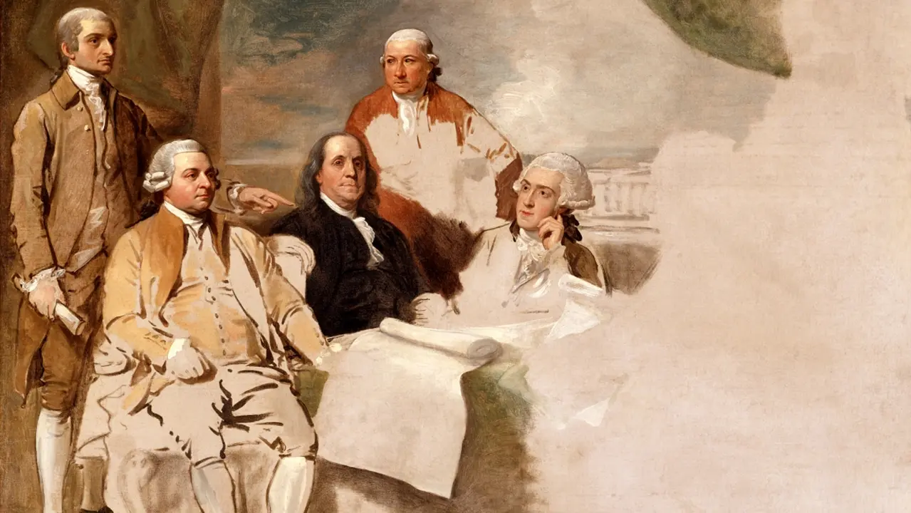 Signing of the Treaty of Paris