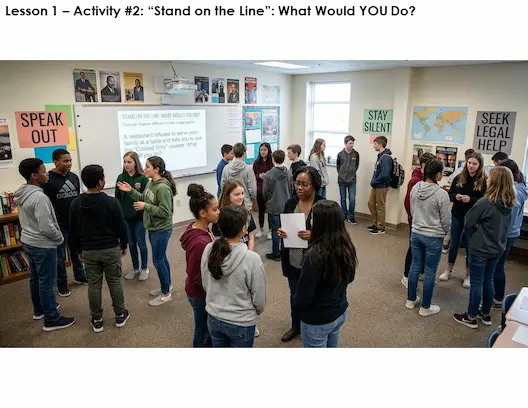 Civil Rights discussion activity