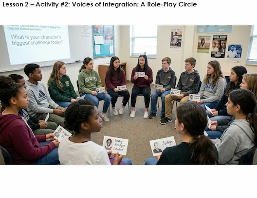 School integration role-play activity