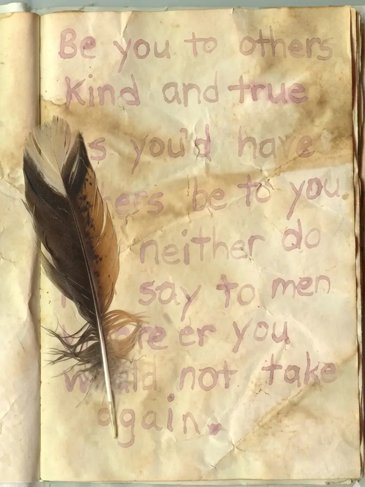 Make a quill writing activity