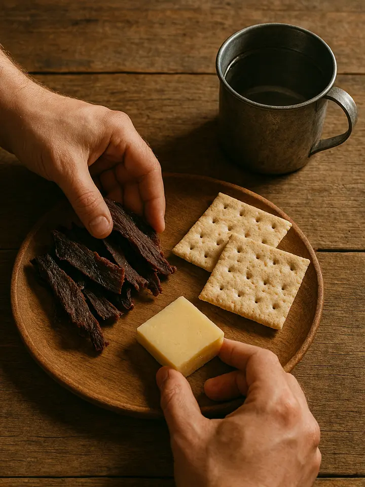 Pilgrim cooking demonstration