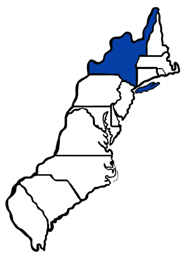 Map of New York Colony