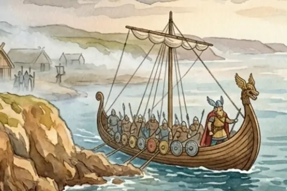 Did Columbus discover America illustration