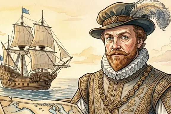 English explorers illustration