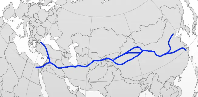 Map showing Silk Map