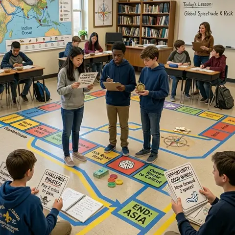 spice route simulation activity