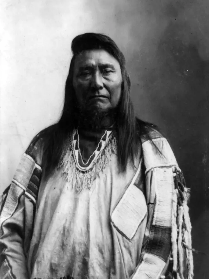 A photograph of Chief Joseph