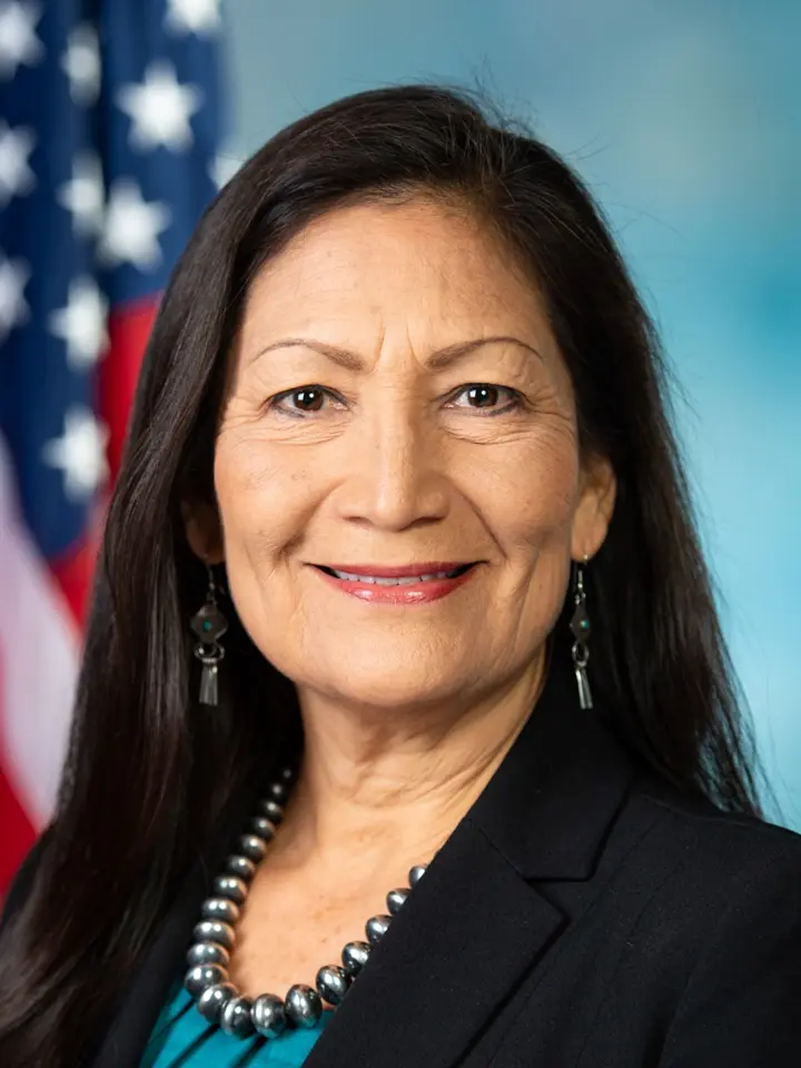 Deb Haaland, official portrait