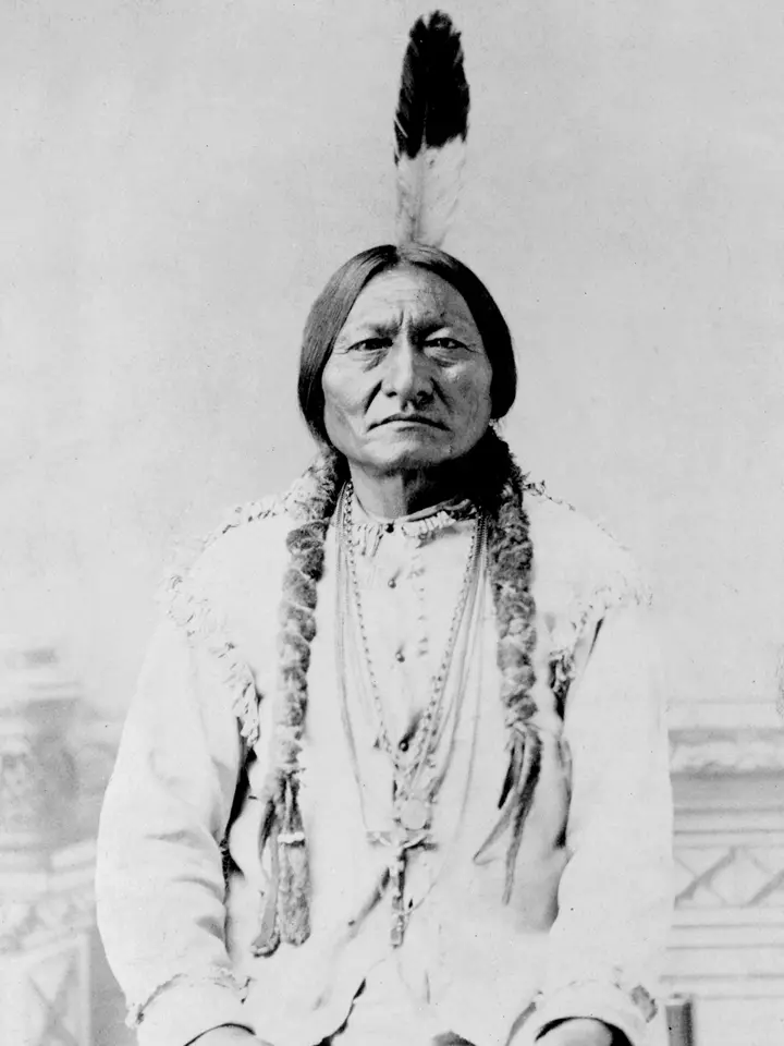 A photograph of Sitting Bull