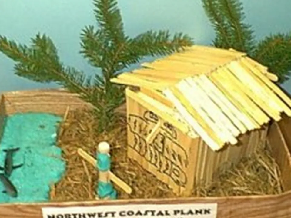 Student model or example from the Northwest Coast page