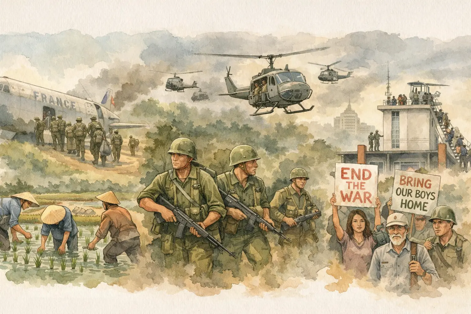 Vietnam War Soldier