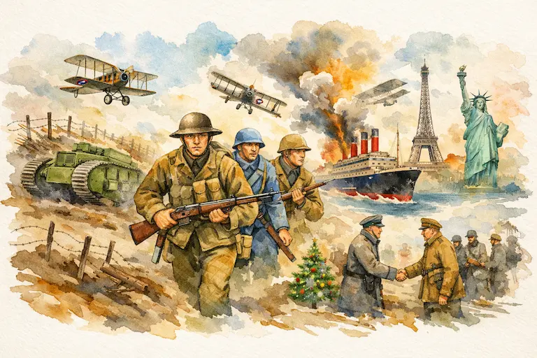 World War I collage placeholder