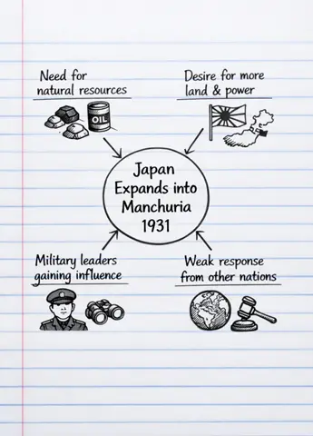 Imperialism and Manchuria cause and effect activity