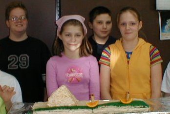 Rice Krispie Pyramid