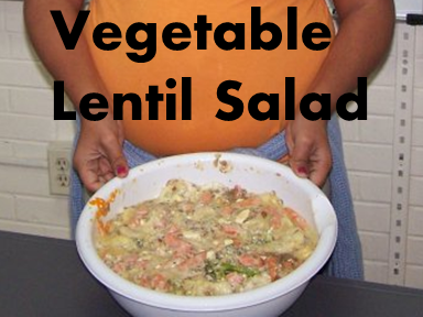 Vegetable Lentil Salad