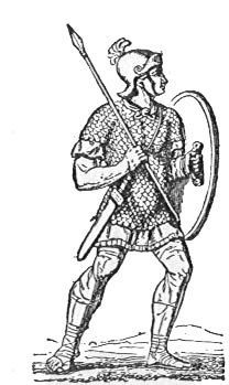 Roman Soldier Illustration