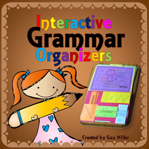 Interactive Grammar Organizers including conjunctions
