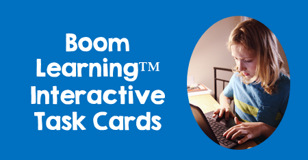 Free Author's Purpose Digital Task Cards Hosted by Boom Learning