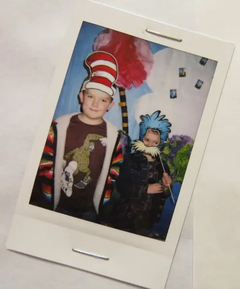 Students dressed as Dr Seuss characters