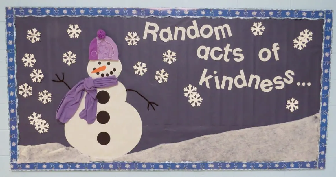 Random Acts of Kindness hot cocoa for staff