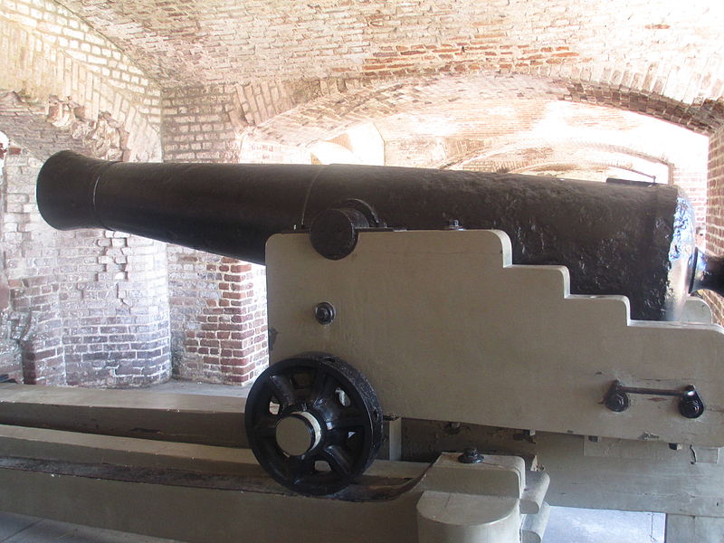 Cannon in Fort Sumter