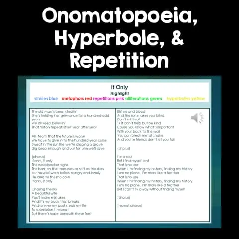 Figurative Language PowerPoint for Holes 2