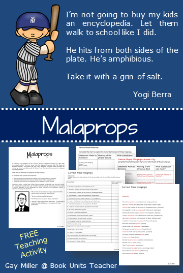 Free Mini Lesson on Malaprops