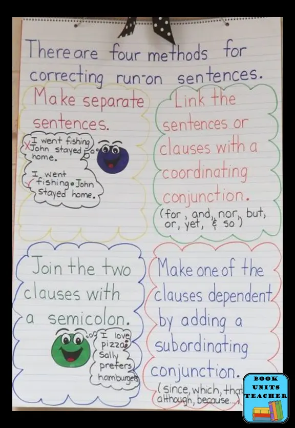 Correcting Run-on Sentences