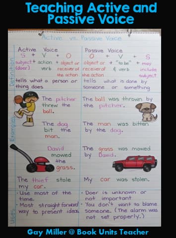 Teaching Active and Passive Voice