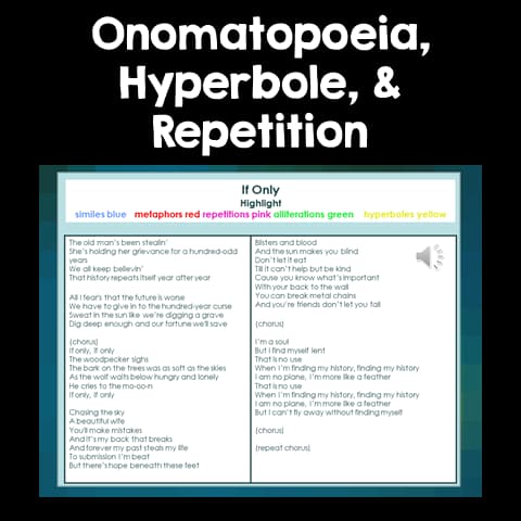 Figurative Language PowerPoint Lessons for Holes by Louis Sachar