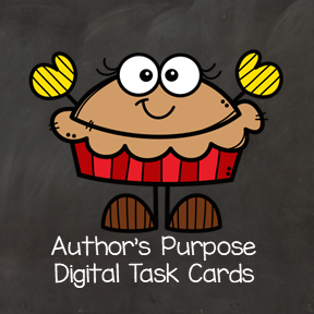  Author's Purpose - Digital Task Cards
