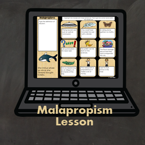 Malapropism Lesson