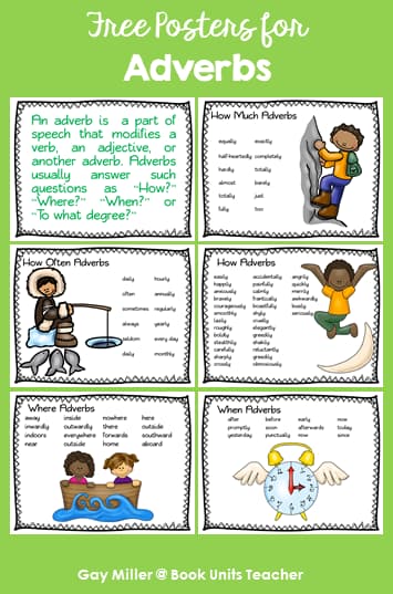 Adverbs Posters