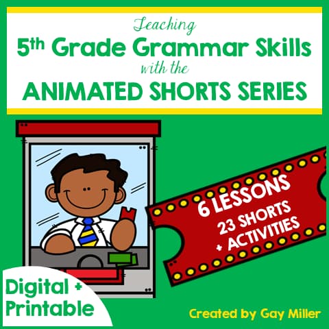 Teaching Grammar with Animated Shorts