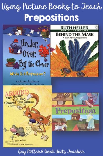 Prepositions Activities - Using Picture Books to Help Teach Prepositions