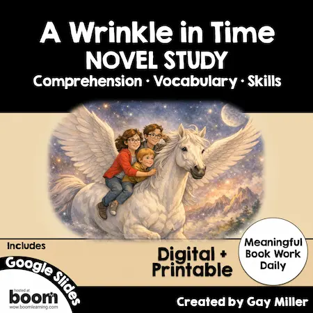 A Wrinkle in Time Novel Study