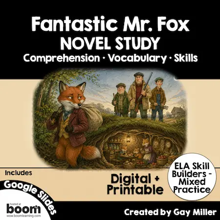 Fantastic Mr. Fox Novel Study