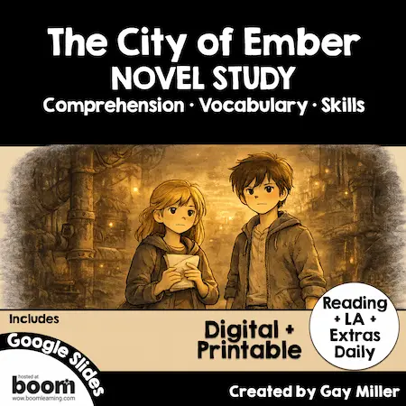 The City of Ember Novel Study