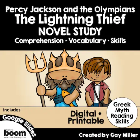 Percy Jackson and the Olympians: The Lightning Thief Novel Study