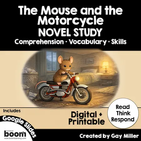 The Mouse and the Motorcycle Novel Study
