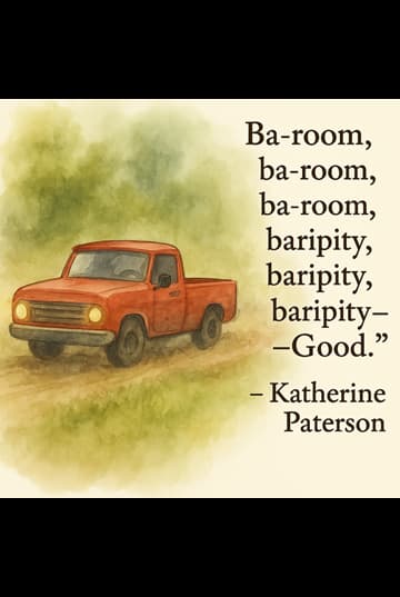 First Lines in Children's Literature - Bridge to Terabithia by Katherine Paterson