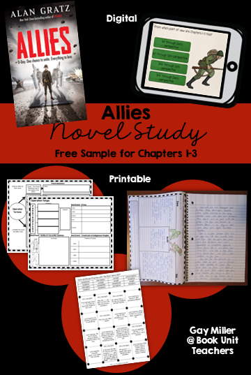 Allies by Alan Gratz Novel Study Samples
