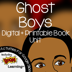 Ghost Boys by Jewell Parker Rhodes Activities