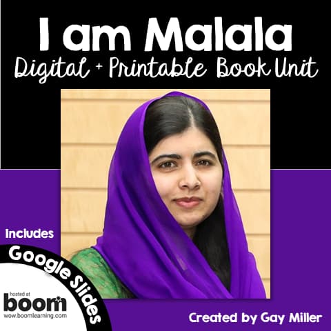 I am Malala Young Readers Edition Novel Study